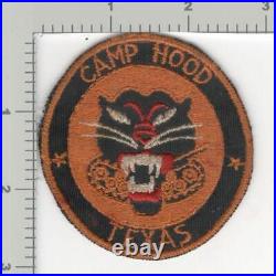 WW 2 US Army Camp Hood Texas Tank Destroyer Twill Patch off Mirror Inv# K2946