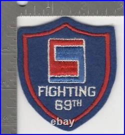WW 2 US Army Fighting 69th Infantry Division Wool No Glow Patch Inv# K2764