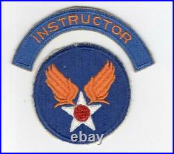 WW 2 US Army Force Instructor Patch & Tab Inv# P138