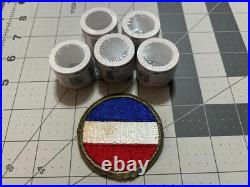 WW 2 US Army Ground Forces Patch Inv# ST005 & 5 Free Rolls of 100 Forever Stamps