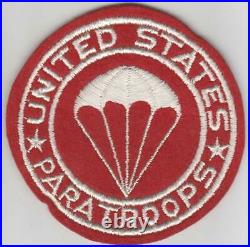 WW 2 US Army Paratroops 4 PX Patch Inv# M051