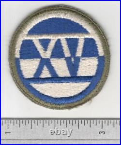 WW 2 US Army XV 15th Corps Patch Inv# S432
