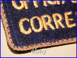 WW II Era OFFICIAL US ARMY CORRESPONDENT Patch JAPANESE MADE Occupation HANDMADE