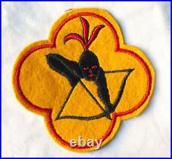 WW II USAAF 429th BOMBARDMENT GROUP WING Patch ARMY AIR FORCE Wool BOMB SQD