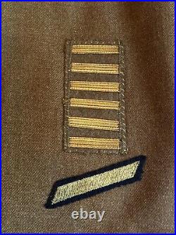 WW II US Army 5th Air Force Uniform Jacket Pacific Campaign Ribbons Patches
