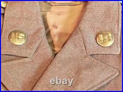 WW II US Army 5th Air Force Uniform Jacket Pacific Campaign Ribbons Patches