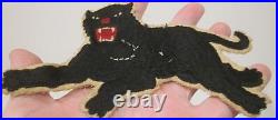World War II Us Army Jacket Patch 66th Infantry Panther Division 6 Rare No Glow