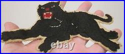 World War II Us Army Jacket Patch 66th Infantry Panther Division 6 Rare No Glow