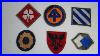 World War Two U S Infantry Division Patches