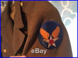 Ww11 U. S. Army Air Corps Uniform With Patches. Pants And Jacket. Medium