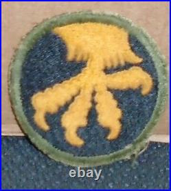 Ww2 U. S. Army 17th Airborne Division Patch Reverse Talon Rare No Tab