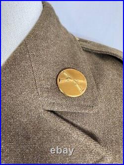 Ww2 Us Army Tunic With Western Pacific Forces & 14th Corps Patches Group