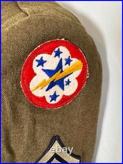 Ww2 Us Army Tunic With Western Pacific Forces & 14th Corps Patches Group