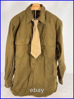 Ww2 Us Army Tunic With Western Pacific Forces & 14th Corps Patches Group