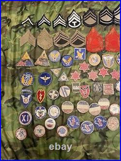 Ww2 era US Army Patch Lot USAAF, Armored, Infantry Division