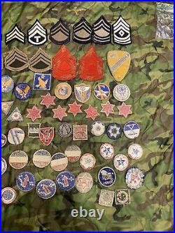 Ww2 era US Army Patch Lot USAAF, Armored, Infantry Division