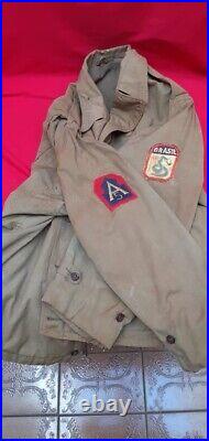 Ww2 us army rare Brazilian Jacket M41 for brazil troops serving with us 5th army