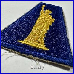Ww2 wwii World War us army 77th sustainment infantry brigade patch cut edge ORIG