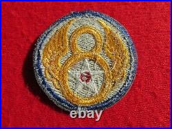 Ww 2 US Army Air Force AAF 8th Air Force patch embroidered GEM In Country made