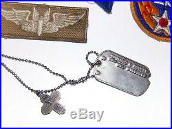 Ww 2 Us Army Air Corp 13th Air Force Aerial Gunner Group Named Dog Tag Sourdry