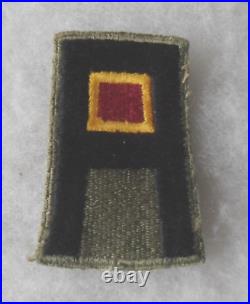 Wwii 1st Army Ordnance Emb Patch Cut Edge Bill Wise's Private Collection