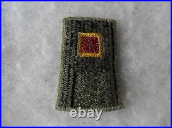 Wwii 1st Army Ordnance Emb Patch Cut Edge Bill Wise's Private Collection