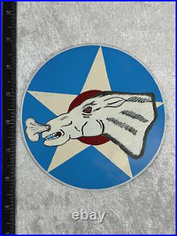 Wwii Era Us Air Army 500th Bombardment Squadron Hand Painted Leather Patch