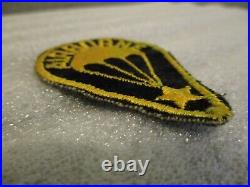 Wwii / Korea Original Us Army Airborne Patch Black/gold Master Jumper/training