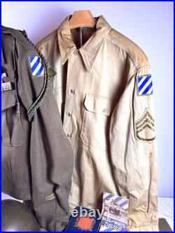 Wwii Named 3rd Infantry Division 7th Infantry Reg. Uniform Grouping Wwii Named 3rd Infantry Division 7th Infantry Reg. Uniform Grouping