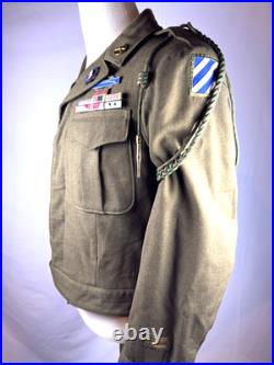 Wwii Named 3rd Infantry Division 7th Infantry Reg. Uniform Grouping Wwii Named 3rd Infantry Division 7th Infantry Reg. Uniform Grouping