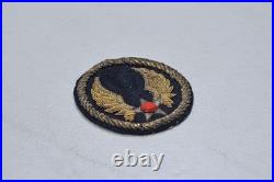 Wwii U. S. Army Air Force Headquarters Patch Theater Made Bullion #1