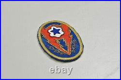 Wwii U. S. Army Eto Shoulder Patch German Made Bullion