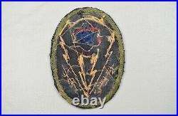 Wwii U. S. Army Eto Shoulder Patch German Made Bullion