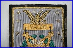 Wwii U. S. Army Medal Of Honor Blazer Pocket Patch Bullion