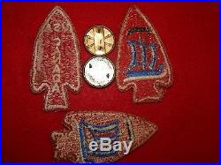 Wwii Us Army 1st Special Service Force / 474 Rct Mini Grouping Disc Patches Ect