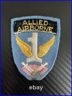 Wwii Us Army First Allied Airborne Patch Original