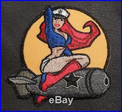 Wwii Us Army Isaf B52 Air Pinup Girl USA Morale Full Color Velcro Brand Patch