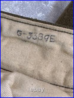 Wwii Us Army Military Police Uniform Shaef & First Army Patches