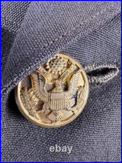 Wwii Us Army Oficer Tunic 3rd Infantry Division 15th Regt. Named & Dated