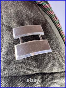 Wwii Us Army Oficer Tunic 3rd Infantry Division 15th Regt. Named & Dated