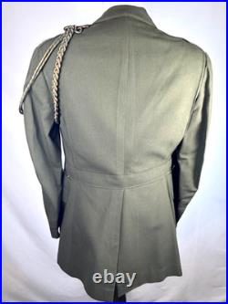 Wwii Us Army Oficer Tunic 3rd Infantry Division 15th Regt. Named & Dated