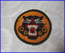 Wwii Us Army Tank Destroyer Forces Patch Original T