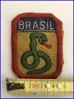 Wwii Ww2 2wk Brasil Brazil Patch Original Raro Feb War Us Army 5 Army