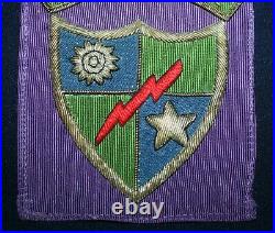 Wwii Ww2 U. S. Army Bullion Patch-mars Task Force Burma From High End Collection