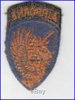 Xtra Rare Greenback WW 2 US Army 13th Airborne Patch Attached Tab Inv# V574